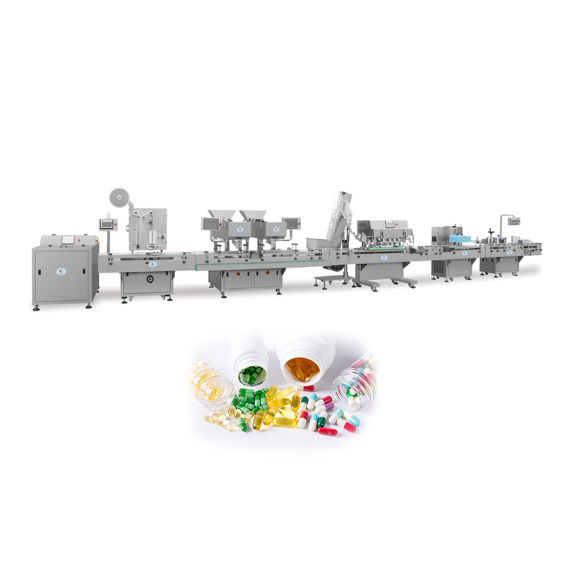 PB-160A TABLET OR CAPSULE COUNTING BOTTLING MACHINERY LINE