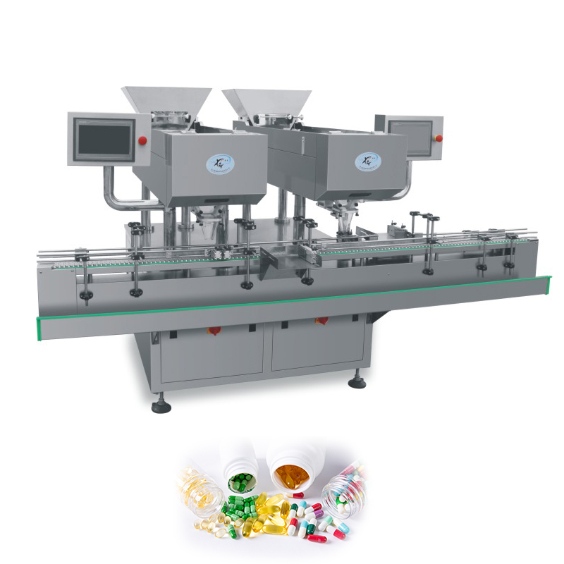 PBDS-16 16-TRAY ELECTRONIC TABLET OR CAPSULE OR COUNTER MACHINE
