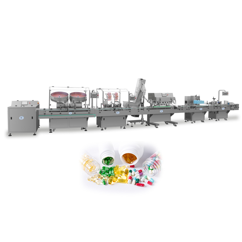 PB-160 TABLET OR CAPSULE COUNTING BOTTLING MACHINERY LINE
